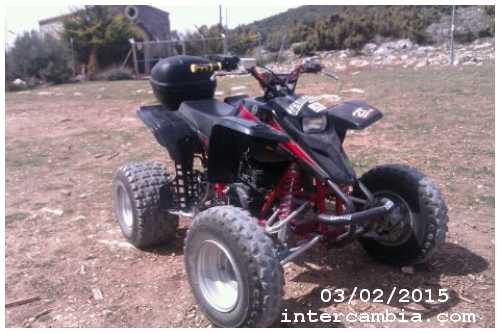Quad en Mancha real